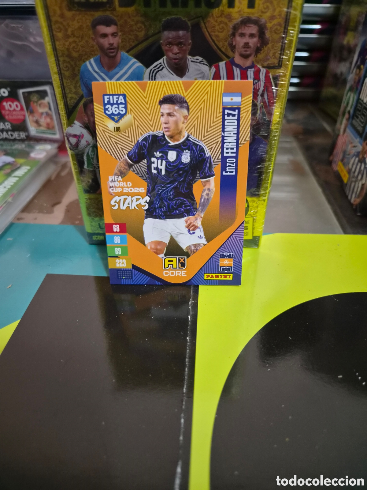Cromos de f&uacute;tbol: N&deg;189 Enzo Fern&aacute;ndez FIFA 365 2027