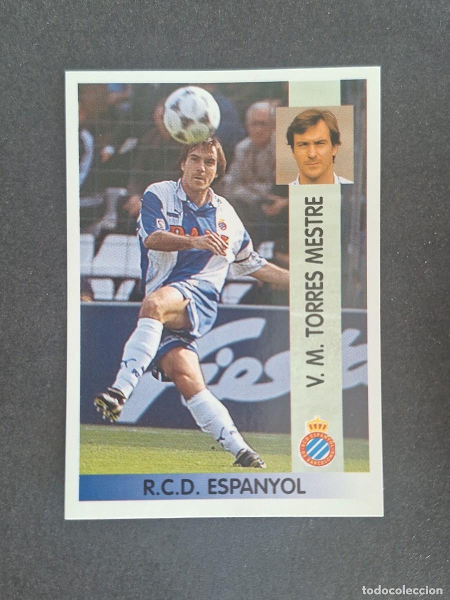 Cromos de f&uacute;tbol: L2 TORRES MESTRE R. C. D. ESPA&Ntilde;OL 54 PANINI LIGA 1996 1997 96 97 NUNCA PEGADO SIN PEGAR