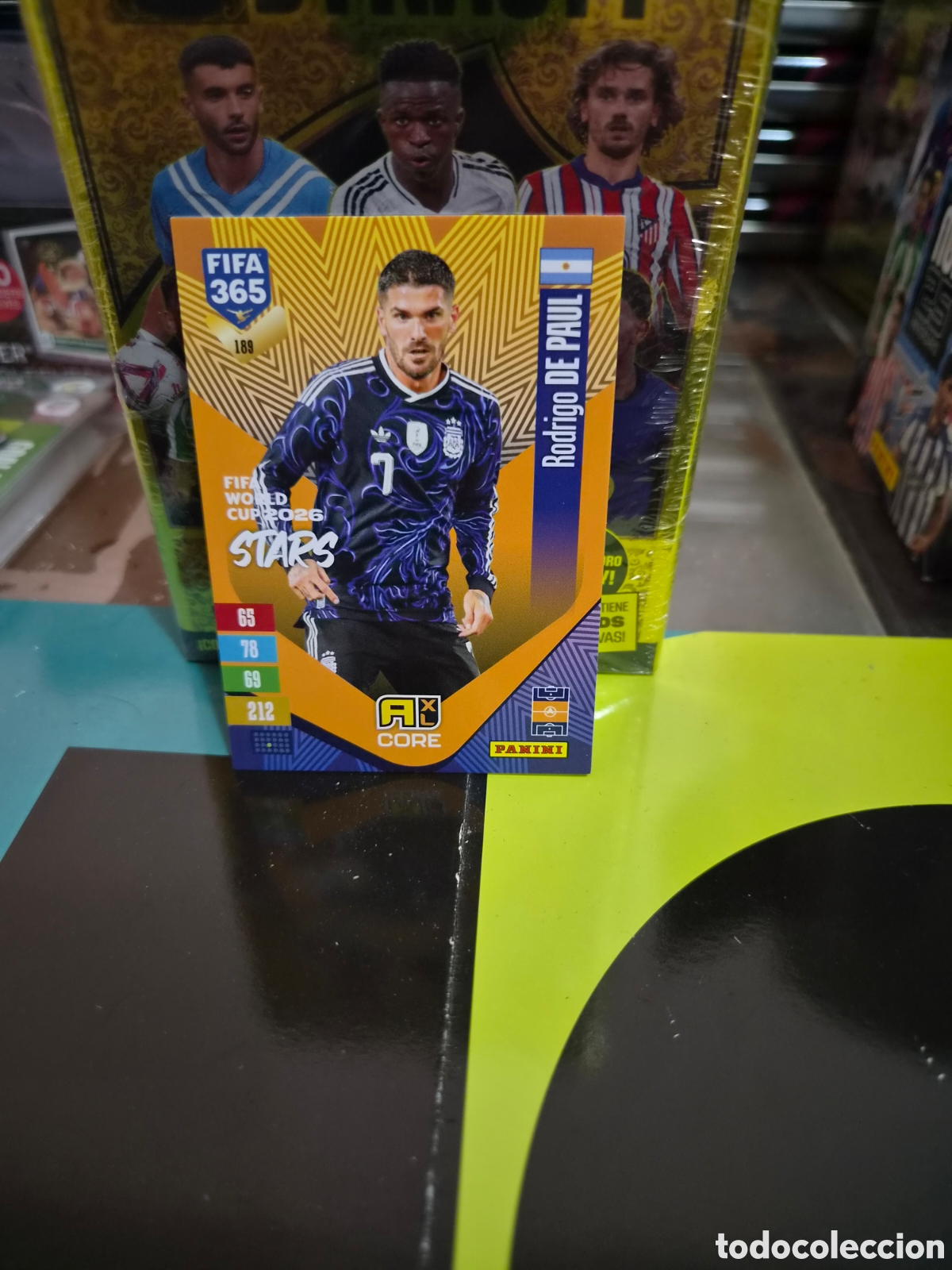Cromos de f&uacute;tbol: N&deg;189 Rodrigo De Paul FIFA 365 2027