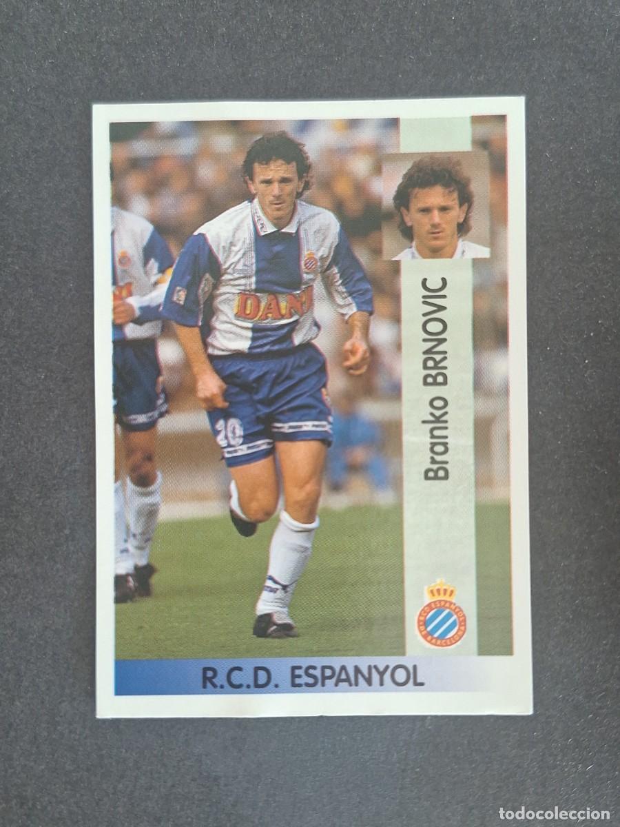 Cromos de f&uacute;tbol: L2 BRNOVIC R. C. D. ESPA&Ntilde;OL 55 PANINI LIGA 1996 1997 96 97 NUNCA PEGADO SIN PEGAR