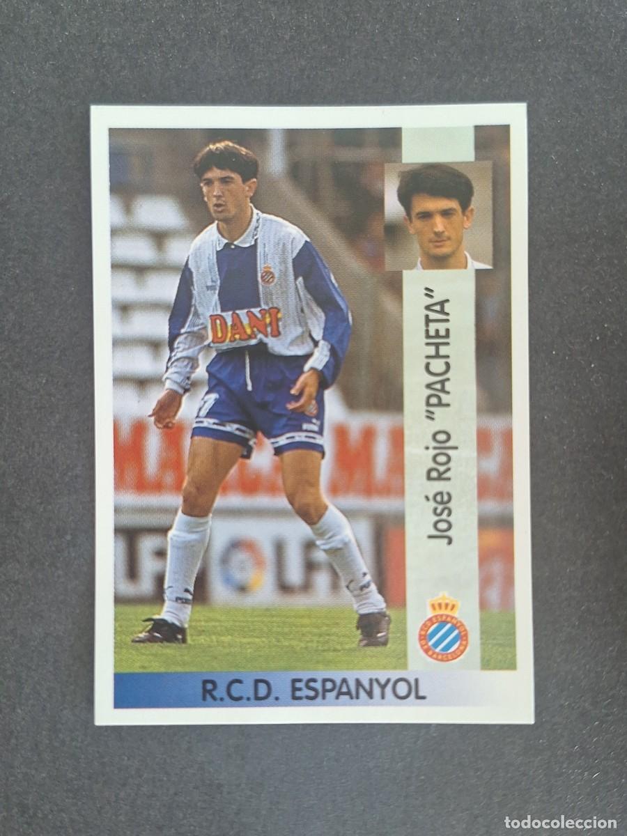 Cromos de f&uacute;tbol: L2 PACHETA R. C. D. ESPA&Ntilde;OL 56 PANINI LIGA 1996 1997 96 97 NUNCA PEGADO SIN PEGAR