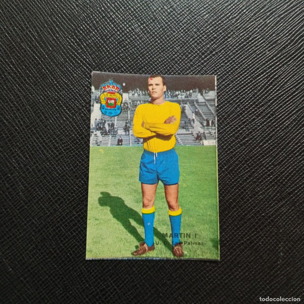 Cromos de f&uacute;tbol: MARTIN I LAS PALMAS FHER 1967 1968 CROMO FUTBOL 67 68 LIGA - SIN PEGAR - A101 PG496 B