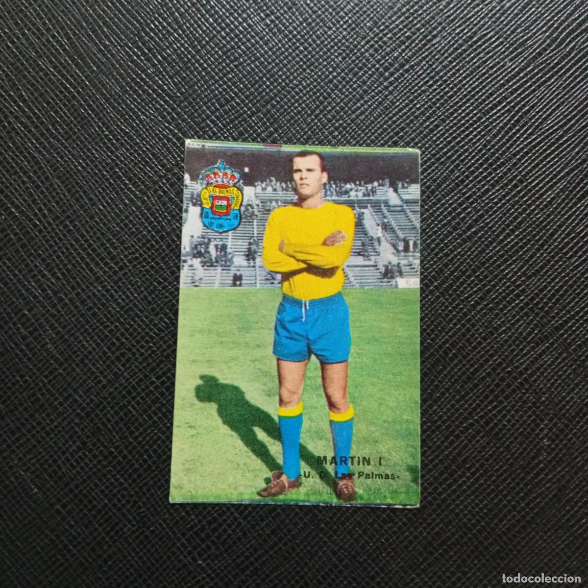Cromos de f&uacute;tbol: MARTIN I LAS PALMAS FHER 1967 1968 CROMO FUTBOL 67 68 LIGA - SIN PEGAR - A101 PG505