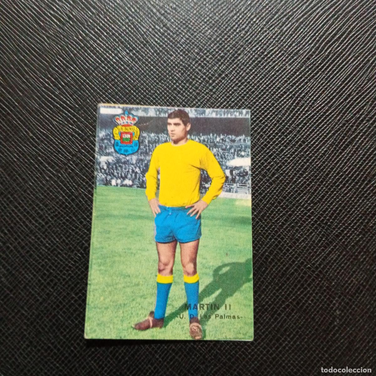 Cromos de f&uacute;tbol: MARTIN II LAS PALMAS FHER 1967 1968 CROMO FUTBOL 67 68 LIGA - SIN PEGAR - A101 PG487
