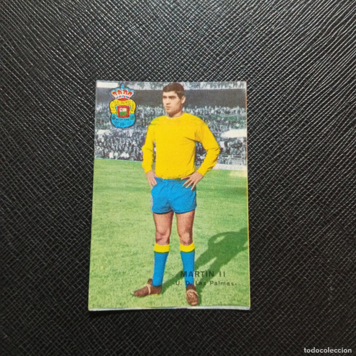 Cromos de f&uacute;tbol: MARTIN II LAS PALMAS FHER 1967 1968 CROMO FUTBOL 67 68 LIGA - SIN PEGAR - A101 PG496