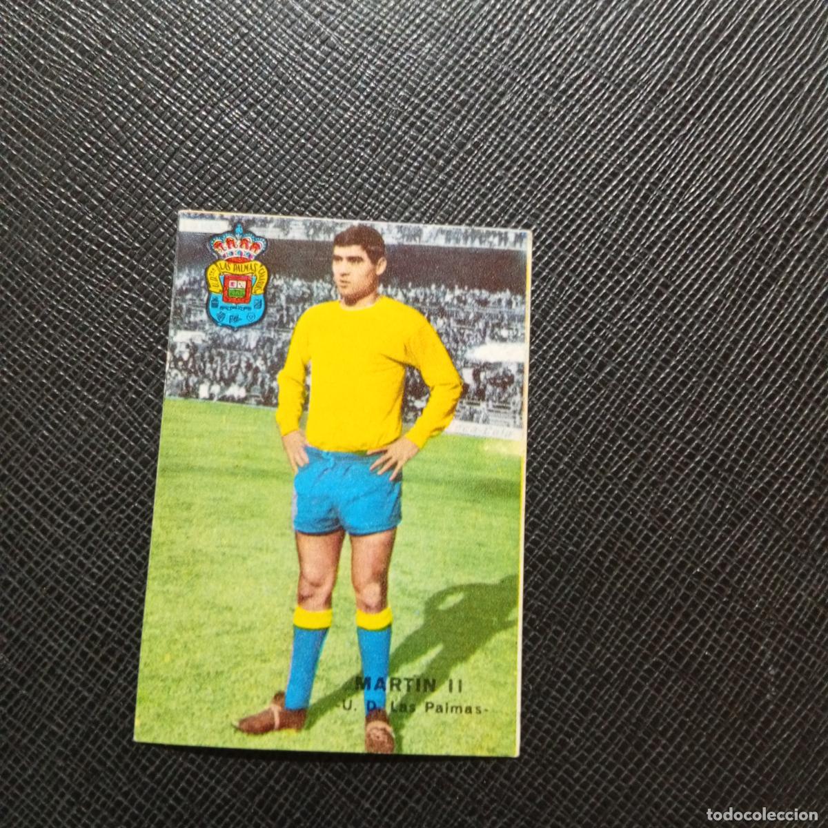 Cromos de f&uacute;tbol: MARTIN II LAS PALMAS FHER 1967 1968 CROMO FUTBOL 67 68 LIGA - SIN PEGAR - A101 PG496 B