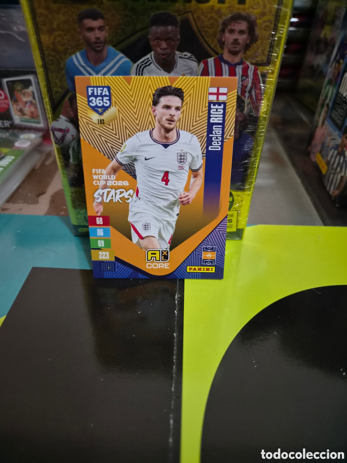 Cromos de f&uacute;tbol: N&deg;193 Dec&iacute;an Rice FIFA 365 2027