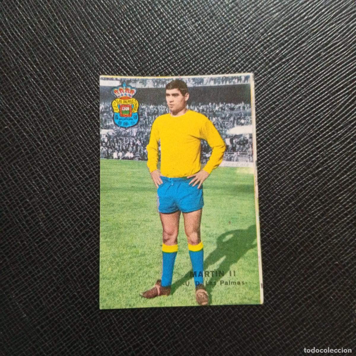 Cromos de f&uacute;tbol: MARTIN II LAS PALMAS FHER 1967 1968 CROMO FUTBOL 67 68 LIGA - SIN PEGAR - A101 PG505