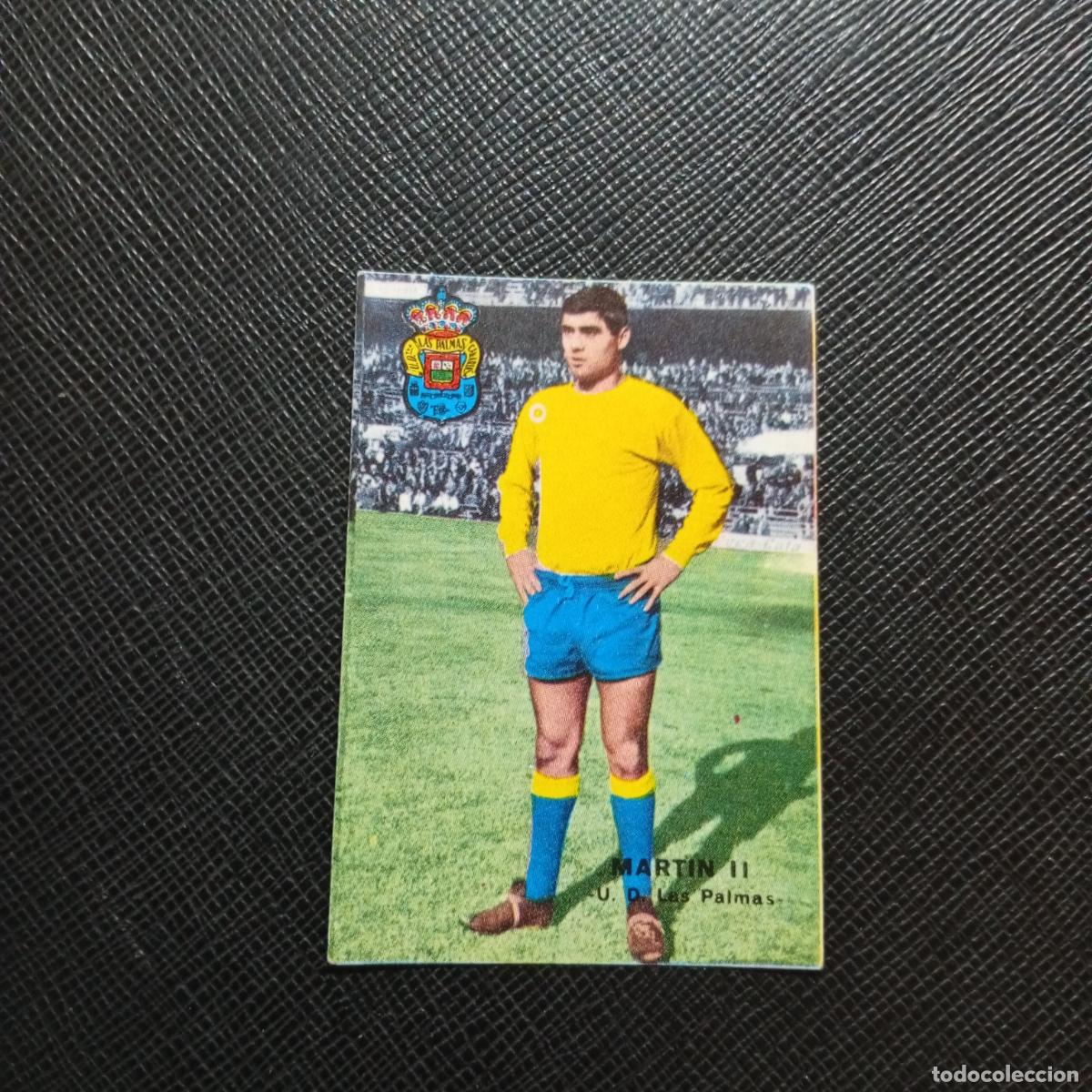 Cromos de f&uacute;tbol: MARTIN II LAS PALMAS FHER 1967 1968 CROMO FUTBOL 67 68 LIGA - SIN PEGAR - A101 PG514