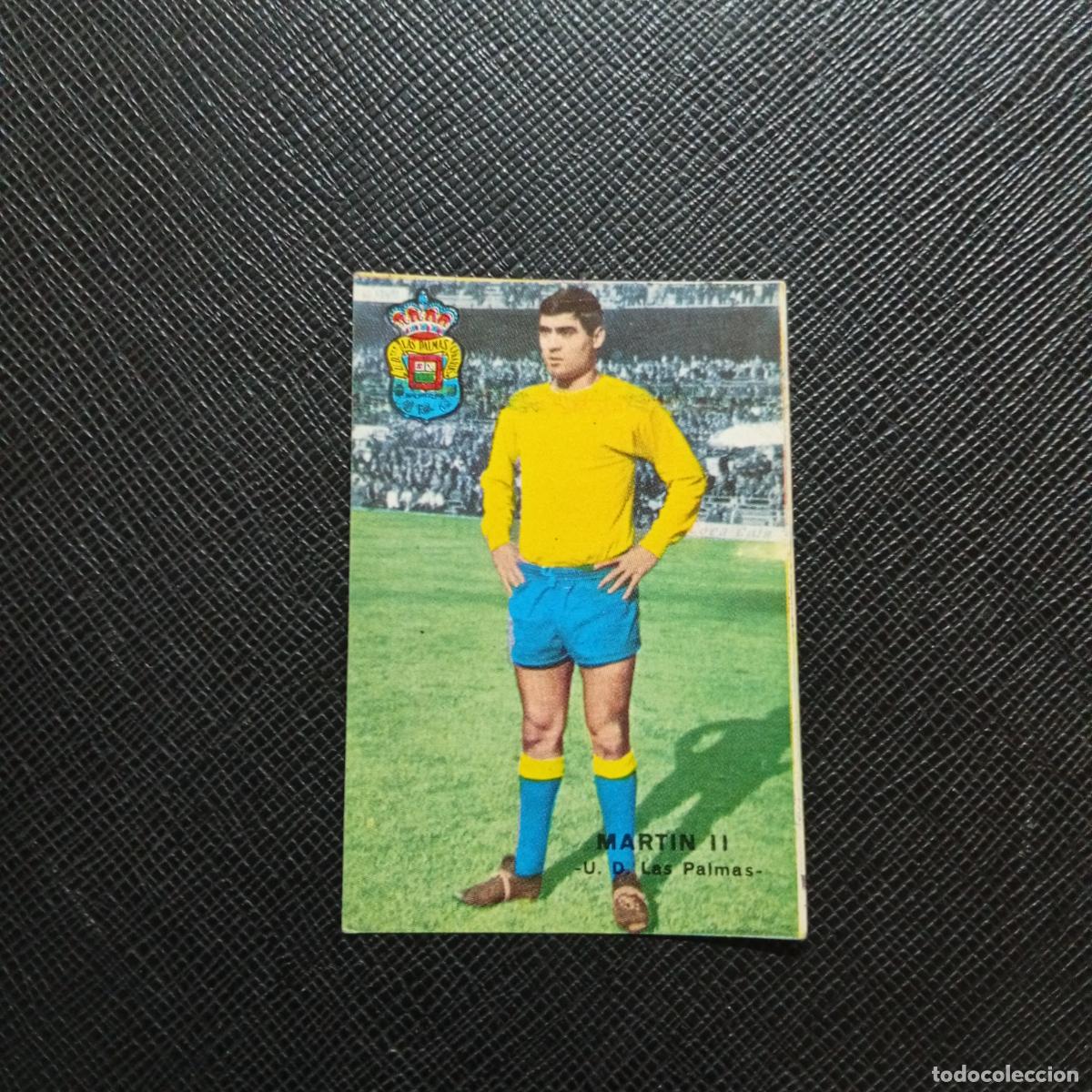 Cromos de f&uacute;tbol: MARTIN II LAS PALMAS FHER 1967 1968 CROMO FUTBOL 67 68 LIGA - SIN PEGAR - A101 PG514 B