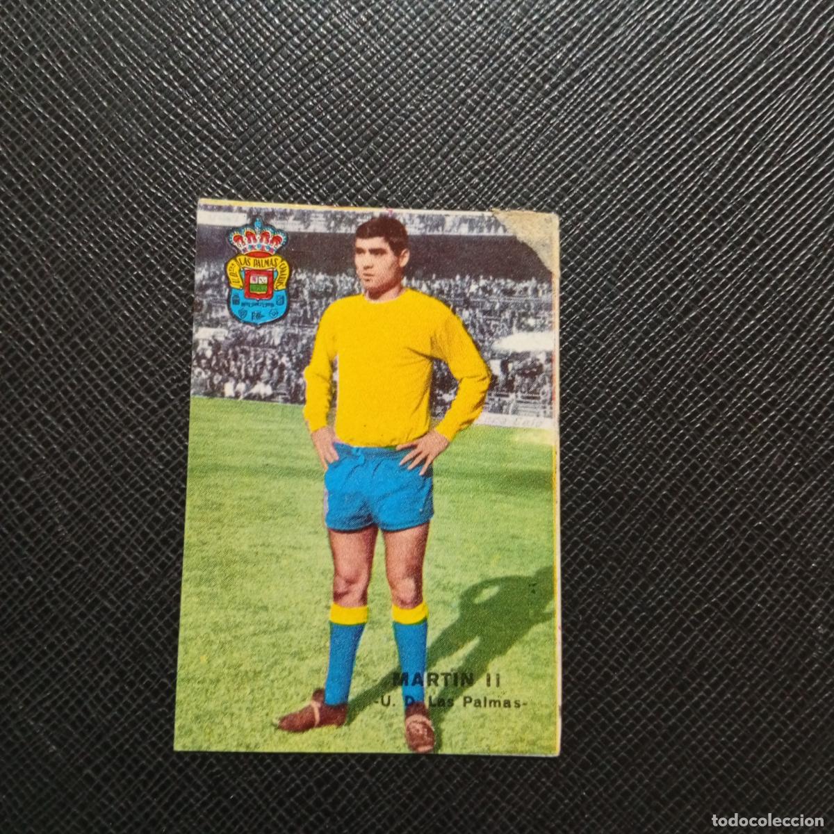 Cromos de Futebol: MARTIN II LAS PALMAS FHER 1967 1968 CROMO FUTBOL 67 68 LIGA - SIN PEGAR - A101 PG523 B