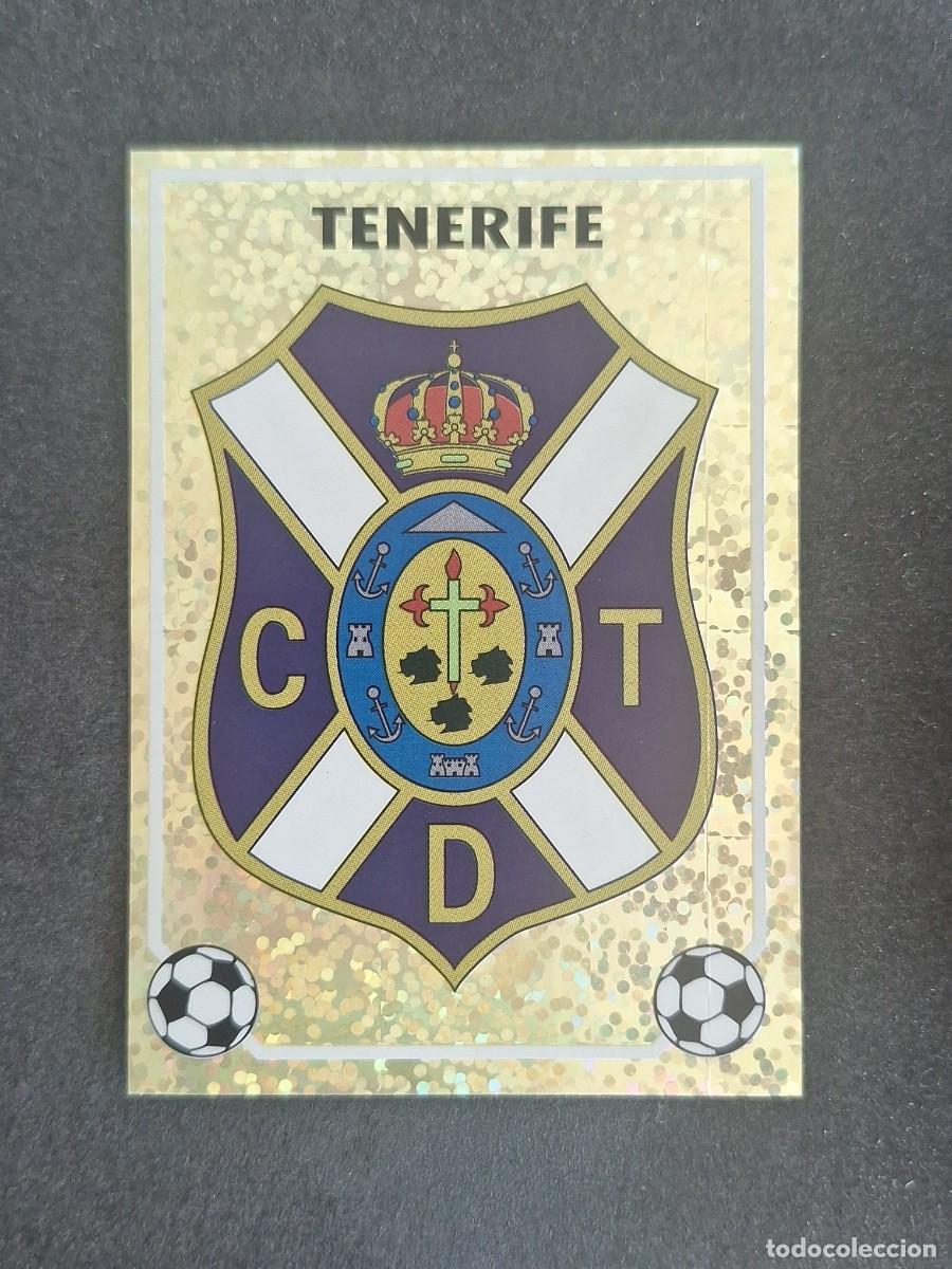 Cromos de f&uacute;tbol: L2 ESCUDO C. D. TENERIFE PANINI LIGA 1996 1997 96 97 NUNCA PEGADO SIN PEGAR