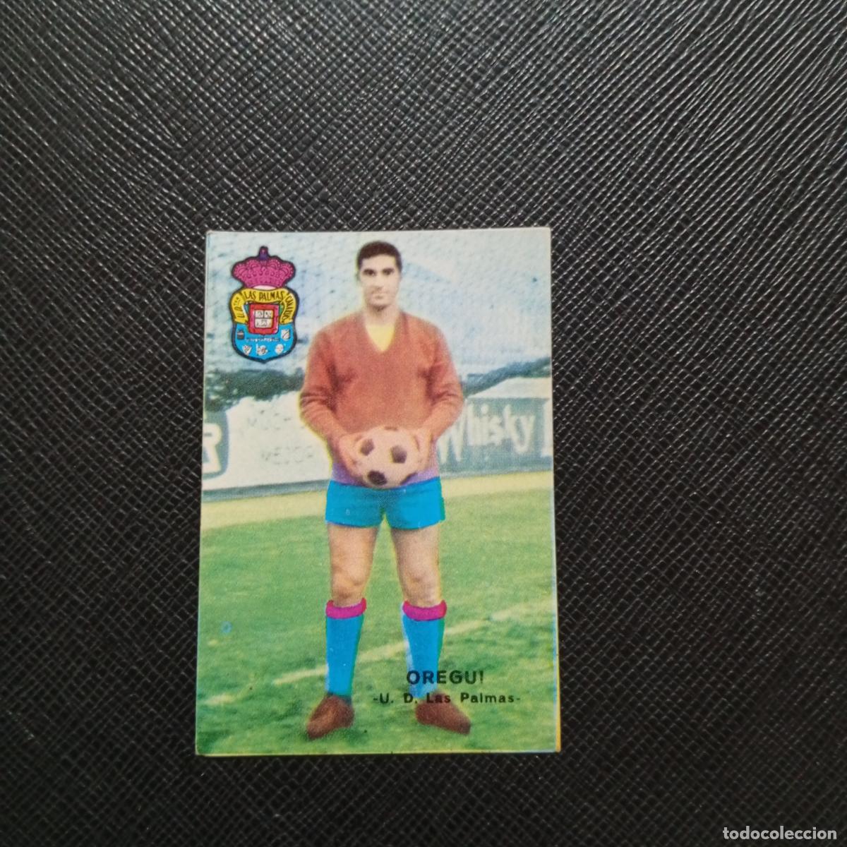 Cromos de f&uacute;tbol: OREGUI LAS PALMAS FHER 1967 1968 CROMO FUTBOL 67 68 LIGA - SIN PEGAR - A101 PG496