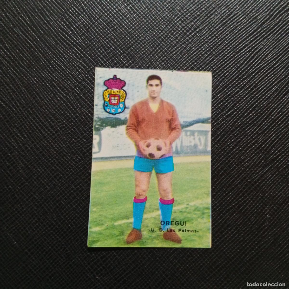 Cromos de f&uacute;tbol: OREGUI LAS PALMAS FHER 1967 1968 CROMO FUTBOL 67 68 LIGA - SIN PEGAR - A101 PG514 B