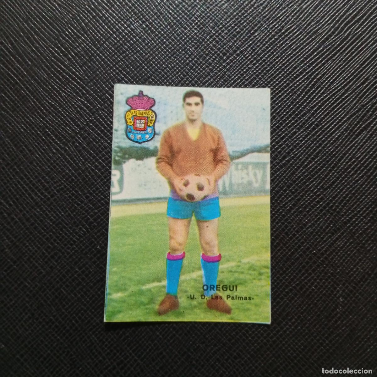 Cromos de f&uacute;tbol: OREGUI LAS PALMAS FHER 1967 1968 CROMO FUTBOL 67 68 LIGA - SIN PEGAR - A101 PG523