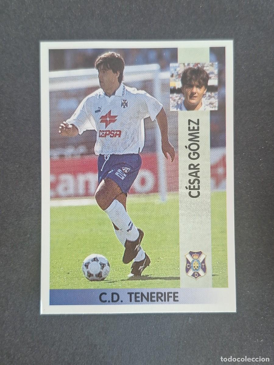 Cromos de f&uacute;tbol: L2 CESAR GOMEZ C. D. TENERIFE 70 PANINI LIGA 1996 1997 96 97 NUNCA PEGADO SIN PEGAR