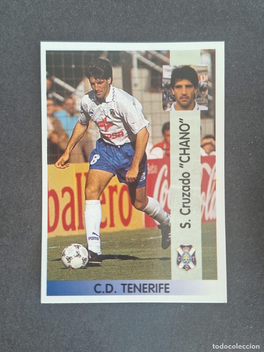 Cromos de f&uacute;tbol: L2 CHANO C. D. TENERIFE 72 PANINI LIGA 1996 1997 96 97 NUNCA PEGADO SIN PEGAR