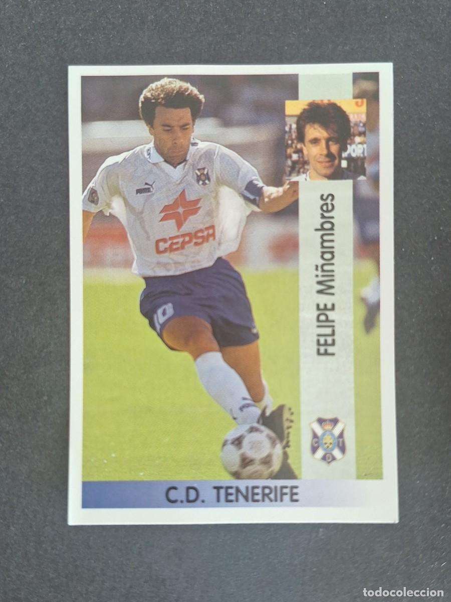 Cartes &agrave; collectionner de Football: L2 FELIPE C. D. TENERIFE 76 PANINI LIGA 1996 1997 96 97 NUNCA PEGADO SIN PEGAR