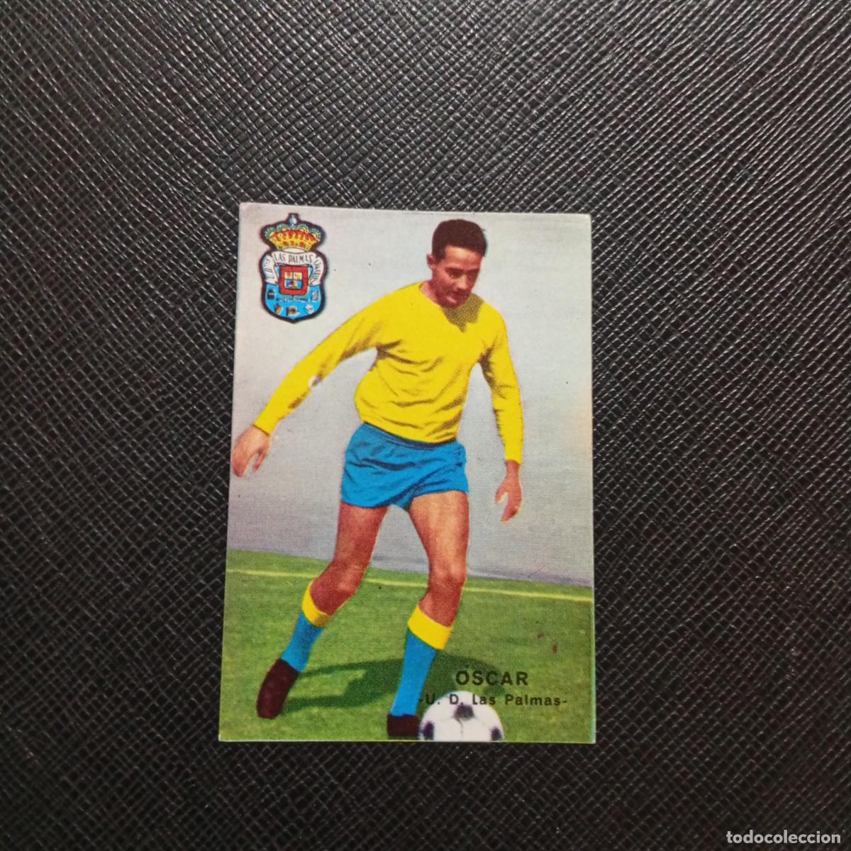 Cartes &agrave; collectionner de Football: OSCAR LAS PALMAS FHER 1967 1968 CROMO FUTBOL 67 68 LIGA - SIN PEGAR - A99 PG1