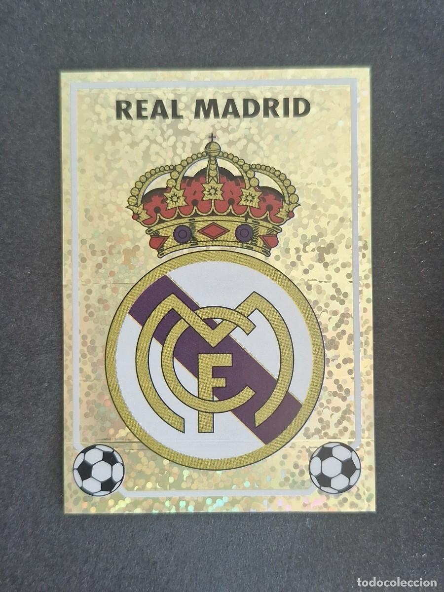 Cartes &agrave; collectionner de Football: L2 ESCUDO REAL MADRID PANINI LIGA 1996 1997 96 97 NUNCA PEGADO SIN PEGAR