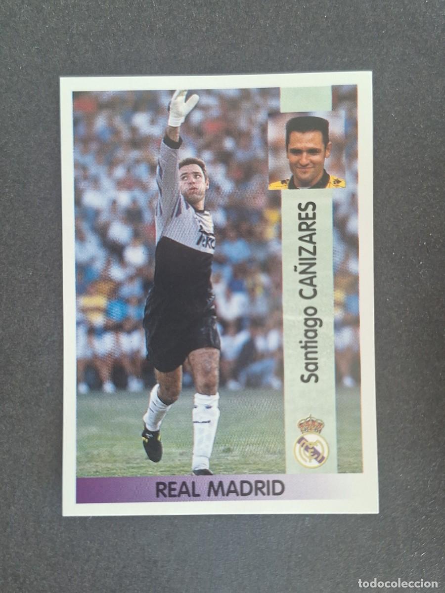 Cartes &agrave; collectionner de Football: L2 CA&Ntilde;IZARES REAL MADRID 81 PANINI LIGA 1996 1997 96 97 NUNCA PEGADO SIN PEGAR