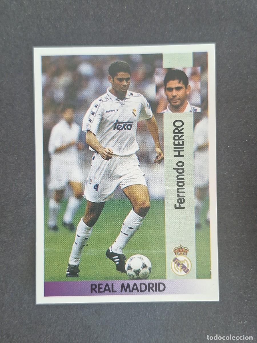 Cartes &agrave; collectionner de Football: L2 HIERRO REAL MADRID 83 PANINI LIGA 1996 1997 96 97 NUNCA PEGADO SIN PEGAR