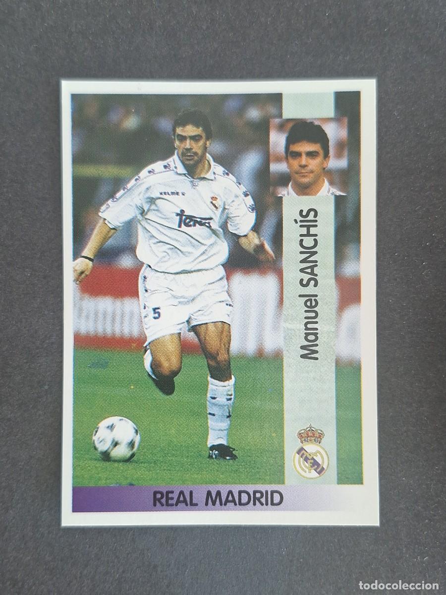 Cartes &agrave; collectionner de Football: L2 SANCHIS REAL MADRID 84 PANINI LIGA 1996 1997 96 97 NUNCA PEGADO SIN PEGAR