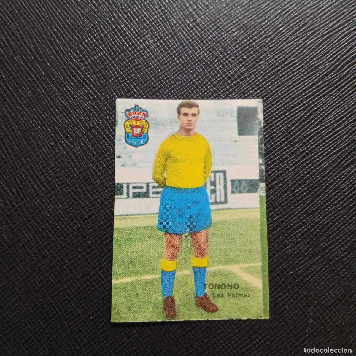 Cromos de f&uacute;tbol: TONONO LAS PALMAS FHER 1967 1968 CROMO FUTBOL 67 68 LIGA - SIN PEGAR - A99 PG2