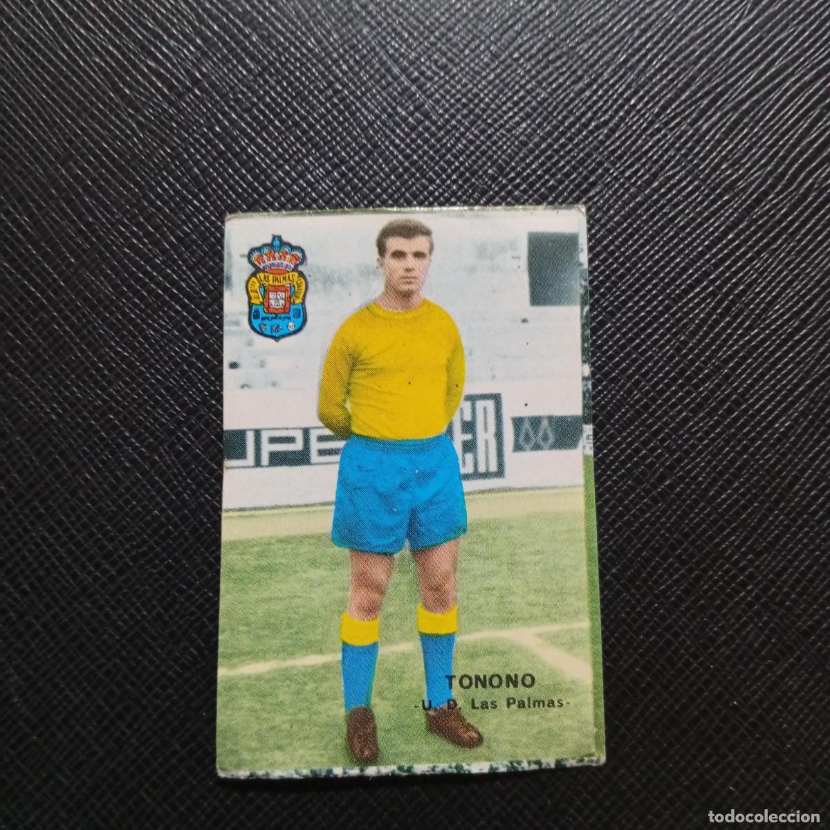 Cromos de f&uacute;tbol: TONONO LAS PALMAS FHER 1967 1968 CROMO FUTBOL 67 68 LIGA - SIN PEGAR - A99 PG3