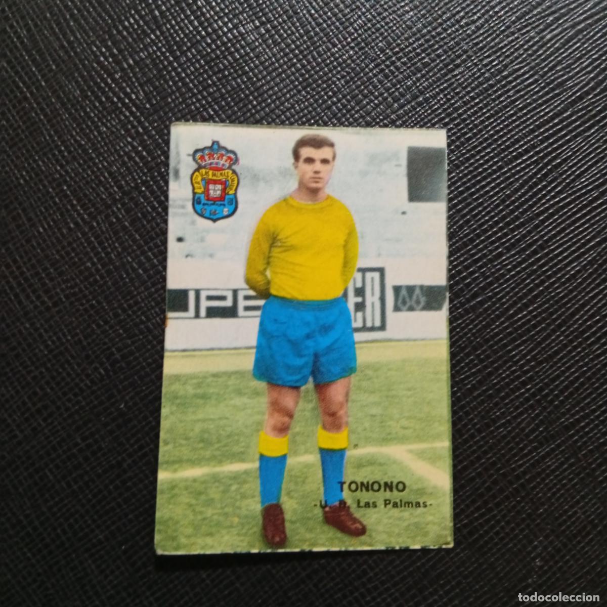Cromos de f&uacute;tbol: TONONO LAS PALMAS FHER 1967 1968 CROMO FUTBOL 67 68 LIGA - SIN PEGAR - A99 PG3 B