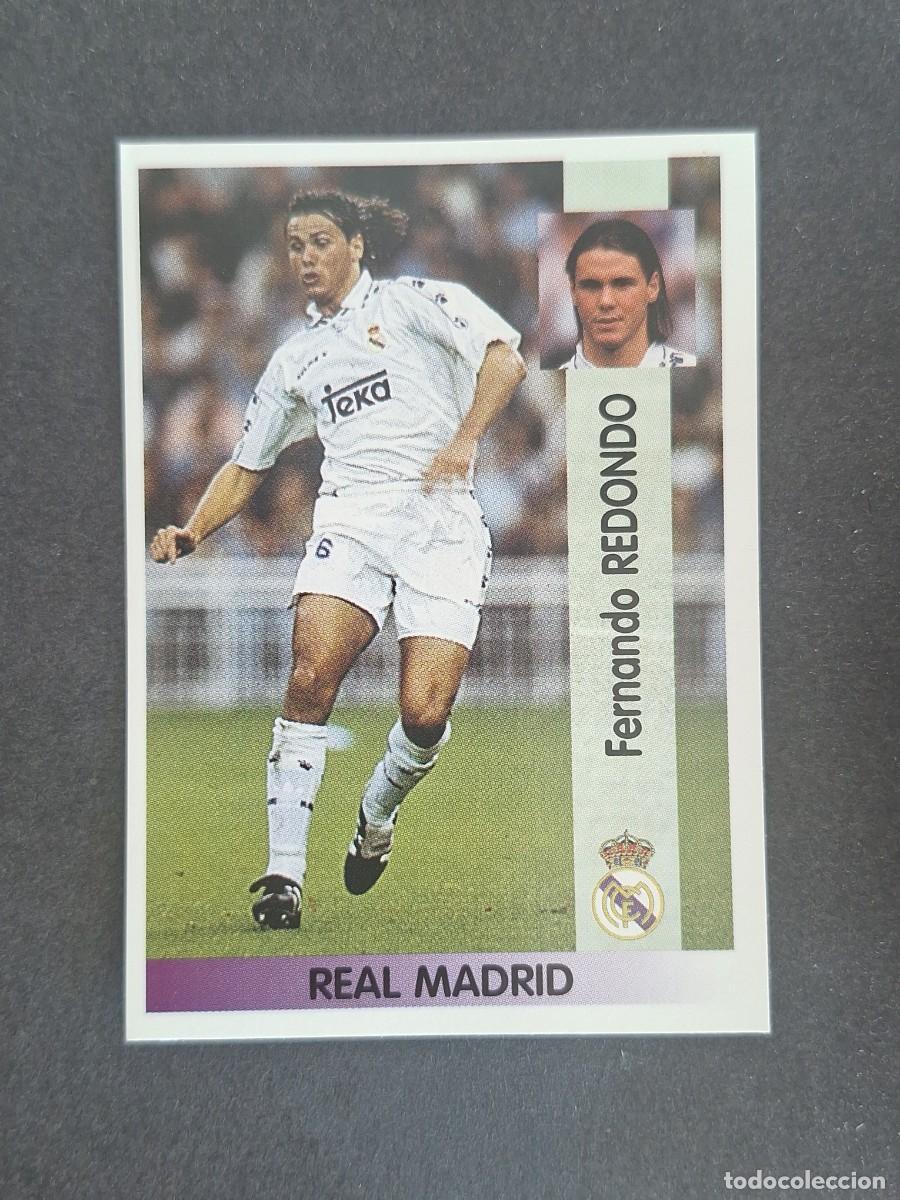 Cromos de f&uacute;tbol: L2 REDONDO REAL MADRID 91 PANINI LIGA 1996 1997 96 97 NUNCA PEGADO SIN PEGAR