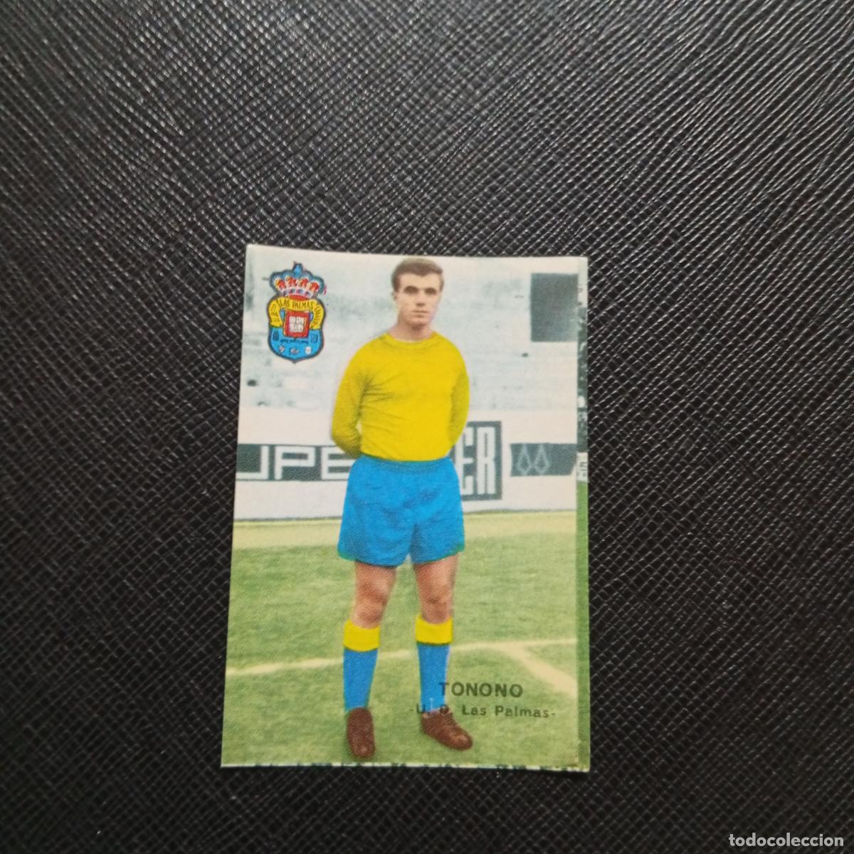 Cromos de f&uacute;tbol: TONONO LAS PALMAS FHER 1967 1968 CROMO FUTBOL 67 68 LIGA - SIN PEGAR - A99 PG4