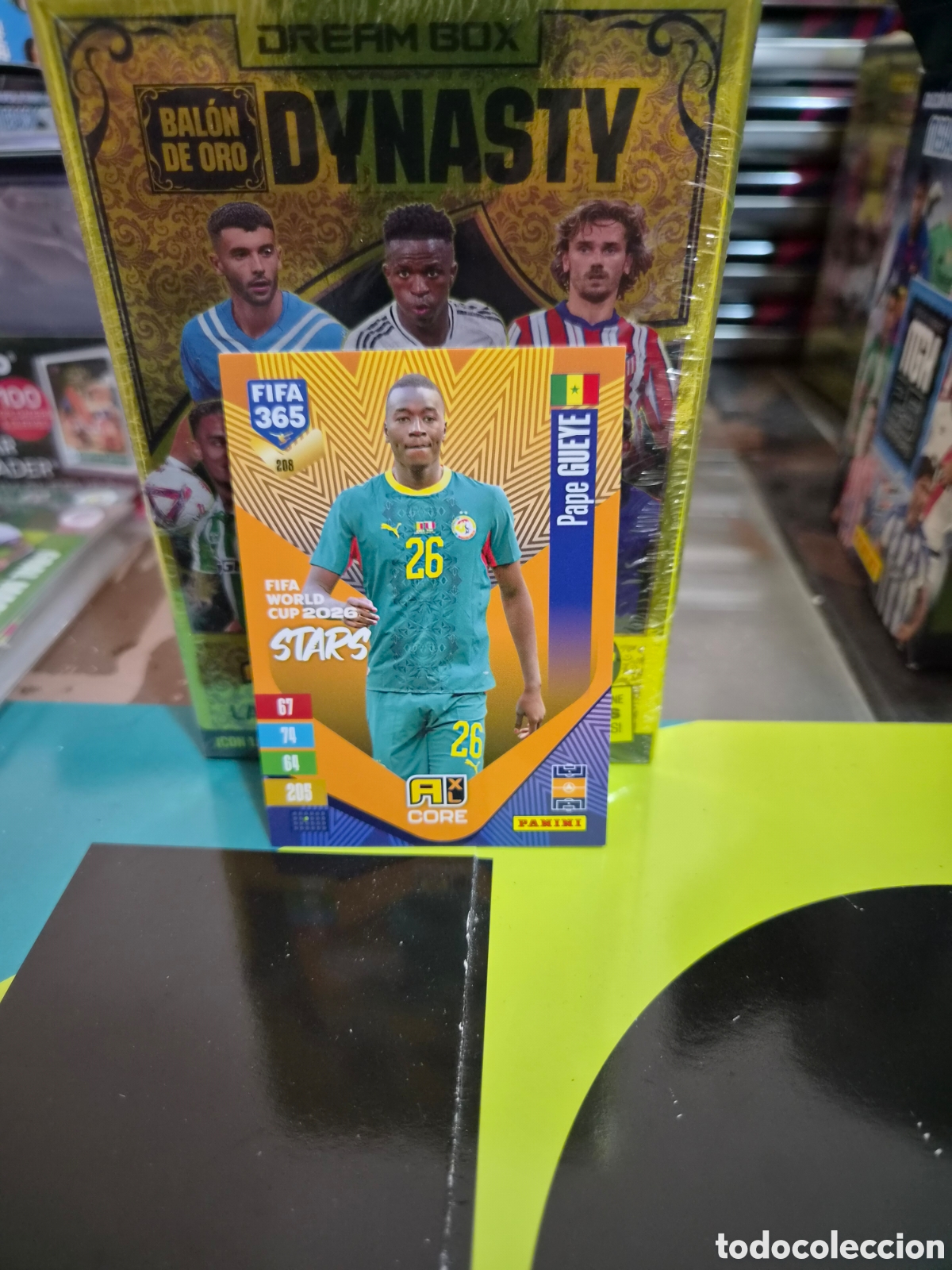 Cromos de f&uacute;tbol: N&deg;208 Pape Gueye FIFA 365 2027