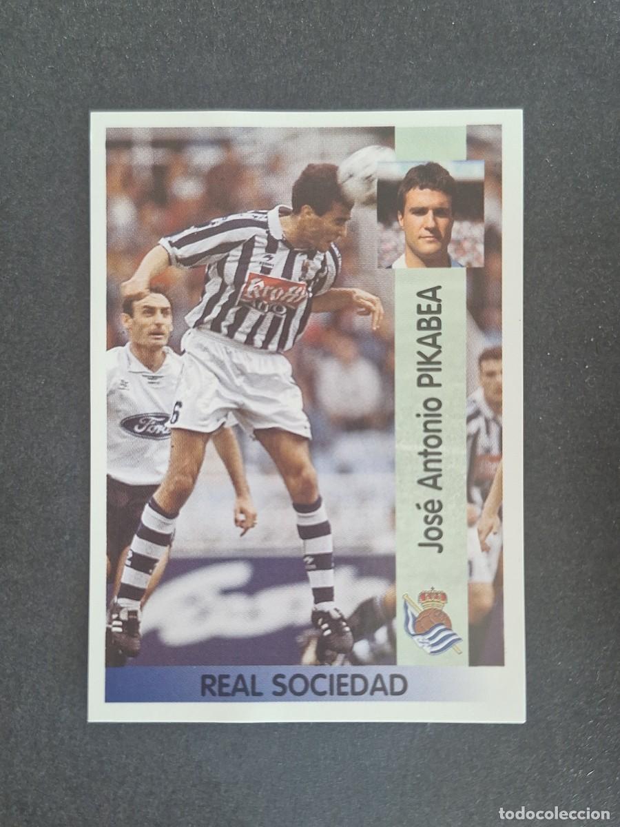 Cromos de f&uacute;tbol: L2 PIKABEA REAL SOCIEDAD 99 PANINI LIGA 1996 1997 96 97 NUNCA PEGADO SIN PEGAR