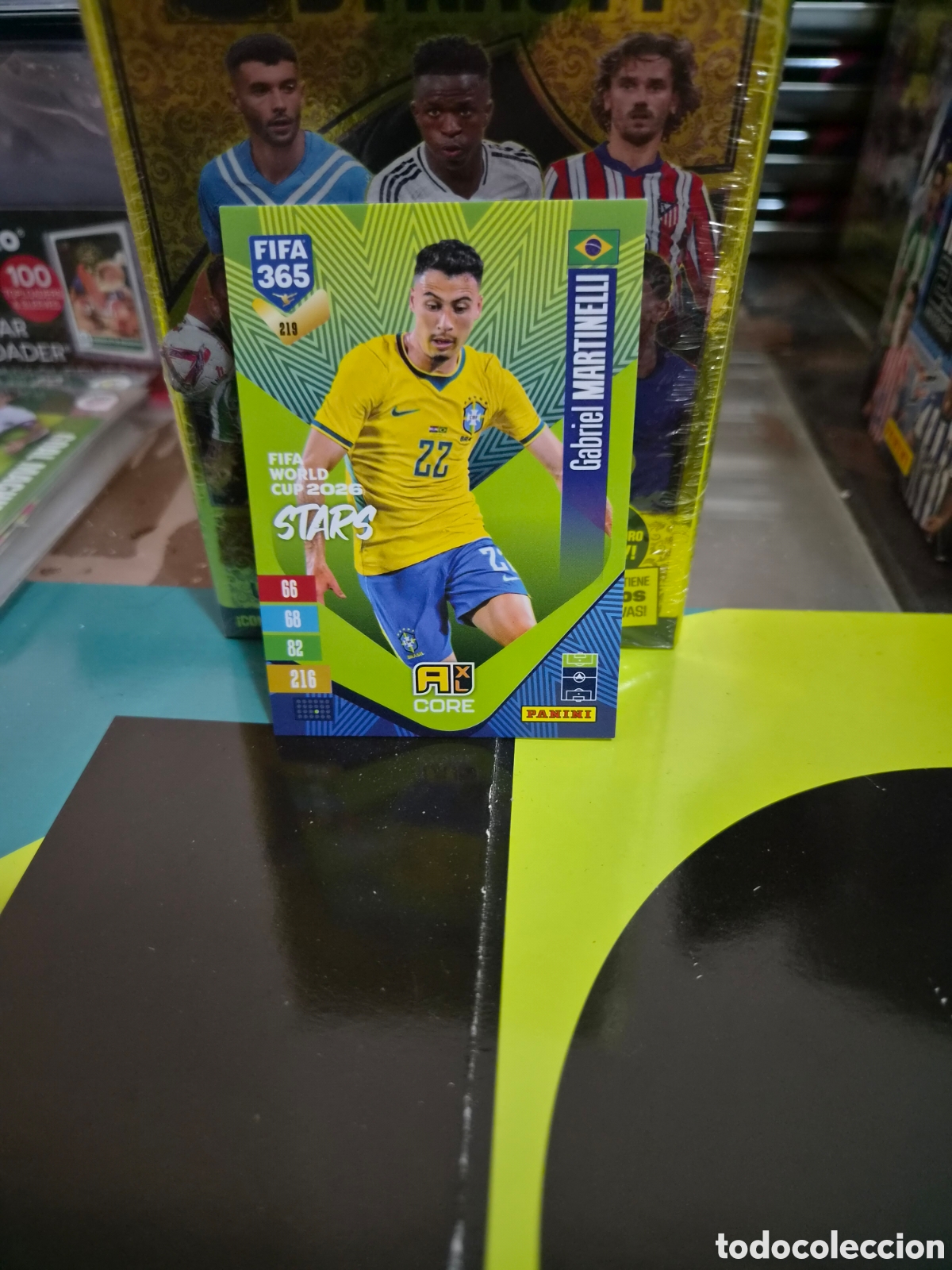 Cromos de f&uacute;tbol: N&deg;219 Gabriel Martinelli FIFA 365 2027