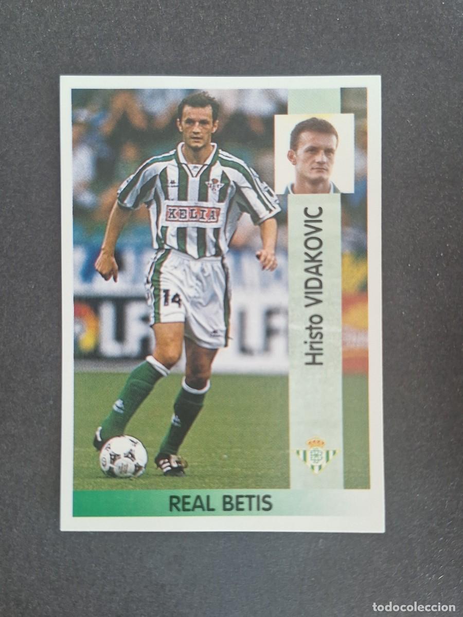 Cromos de f&uacute;tbol: L2 VIDAKOVIC REAL BETIS BALOMPIE 116 PANINI LIGA 1996 1997 96 97 NUNCA PEGADO SIN PEGAR