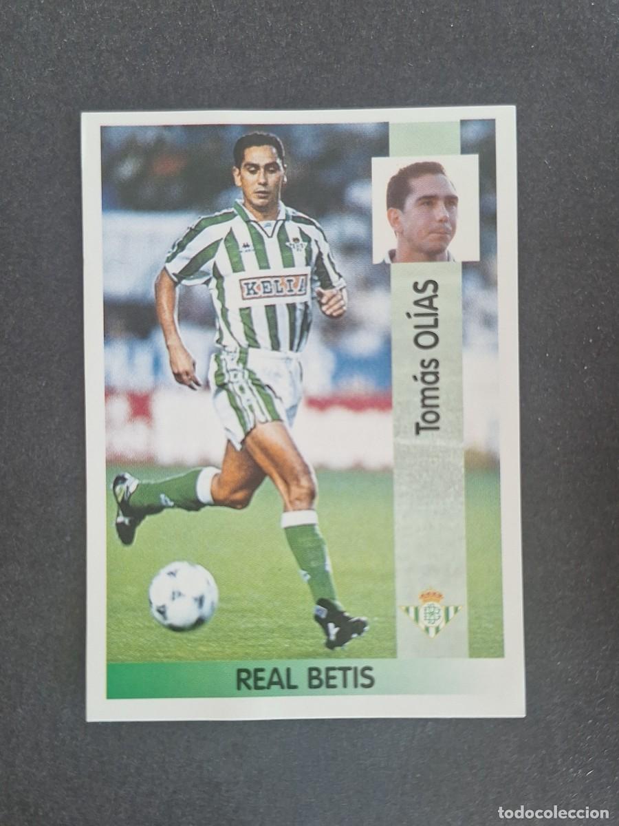 Cromos de f&uacute;tbol: L2 OLIAS REAL BETIS BALOMPIE 117 PANINI LIGA 1996 1997 96 97 NUNCA PEGADO SIN PEGAR