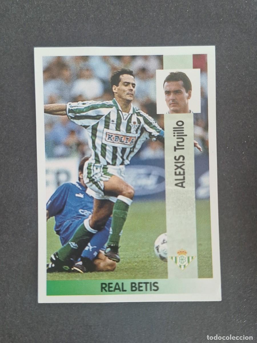 Cromos de f&uacute;tbol: L2 ALEXIS REAL BETIS BALOMPIE 121 PANINI LIGA 1996 1997 96 97 NUNCA PEGADO SIN PEGAR