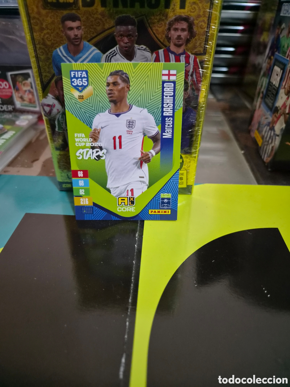 Cromos de f&uacute;tbol: N&deg;222 Marcus Rashford FIFA 365 2027