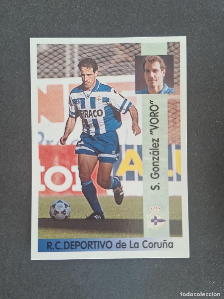 Cromos de f&uacute;tbol: L2 VORO DEPORTIVO DE LA CORU&Ntilde;A 131 PANINI LIGA 1996 1997 96 97 NUNCA PEGADO SIN PEGAR