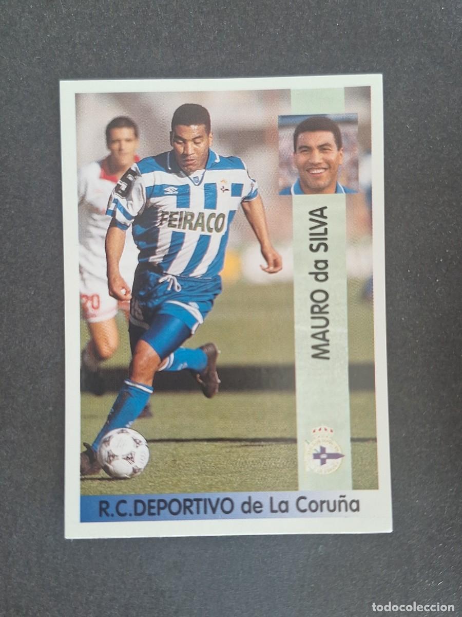 Cromos de f&uacute;tbol: L2 MAURO SILVA DEPORTIVO DE LA CORU&Ntilde;A 138 PANINI LIGA 1996 1997 96 97 NUNCA PEGADO SIN PEGAR