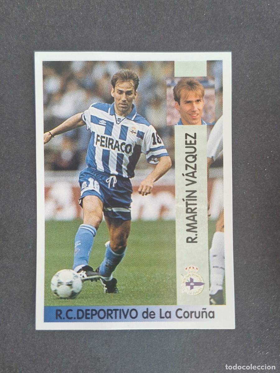 Cromos de f&uacute;tbol: L2 MARTIN VAZQUEZ DEPORTIVO DE LA CORU&Ntilde;A 139 PANINI LIGA 1996 1997 96 97 NUNCA PEGADO SIN PEGAR