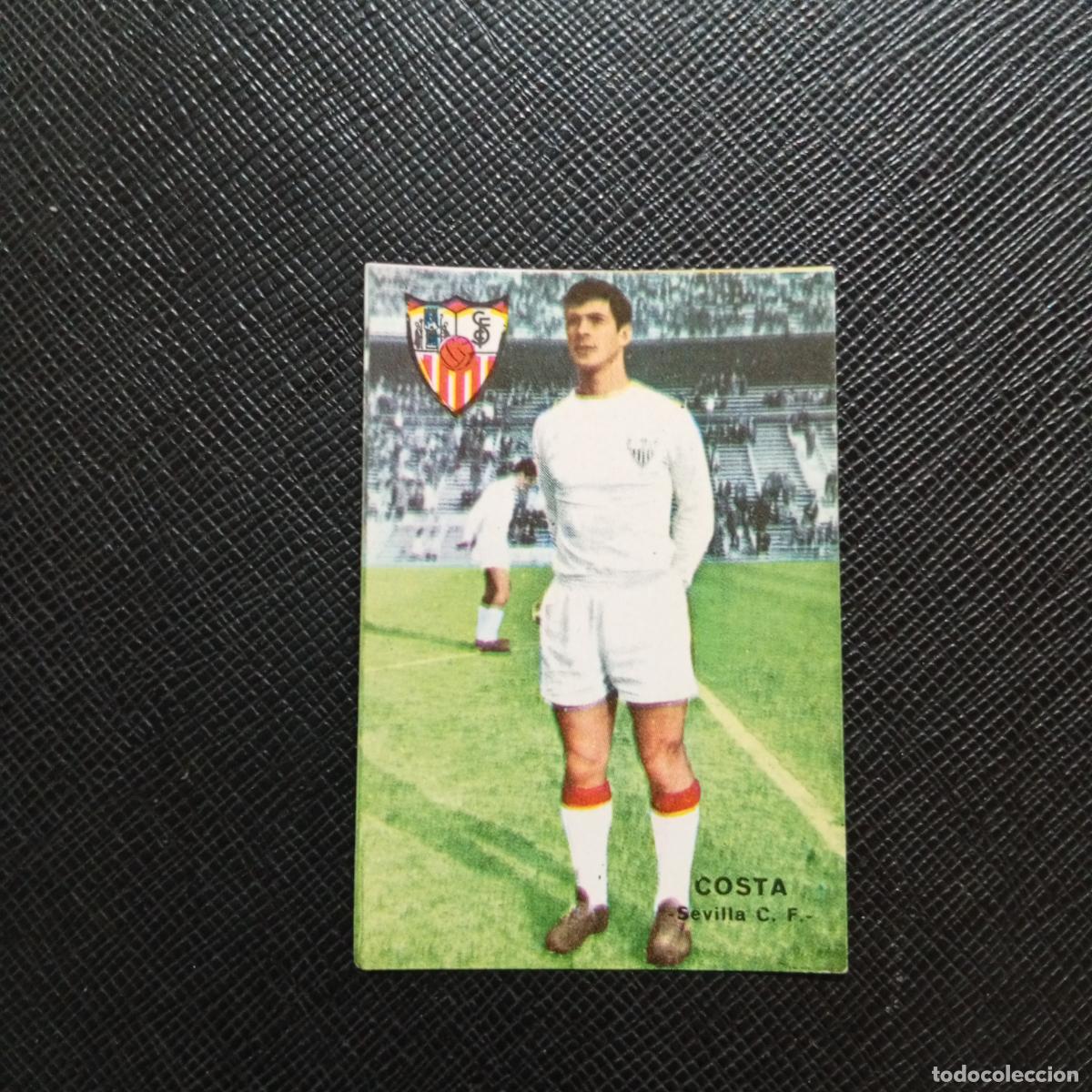 Cromos de f&uacute;tbol: COSTA SEVILLA FHER 1967 1968 CROMO FUTBOL 67 68 LIGA - SIN PEGAR - A99 PG10