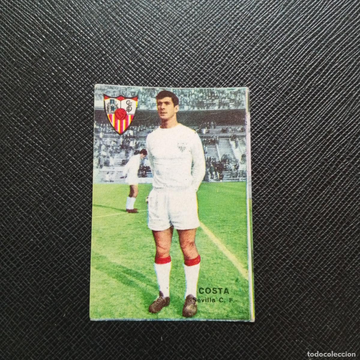 Cromos de f&uacute;tbol: COSTA SEVILLA FHER 1967 1968 CROMO FUTBOL 67 68 LIGA - SIN PEGAR - A99 PG10 B