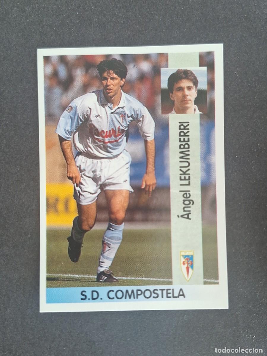 Cromos de f&uacute;tbol: L2 LEKUMBERRI S. D. COMPOSTELA 154 PANINI LIGA 1996 1997 96 97 NUNCA PEGADO SIN PEGAR