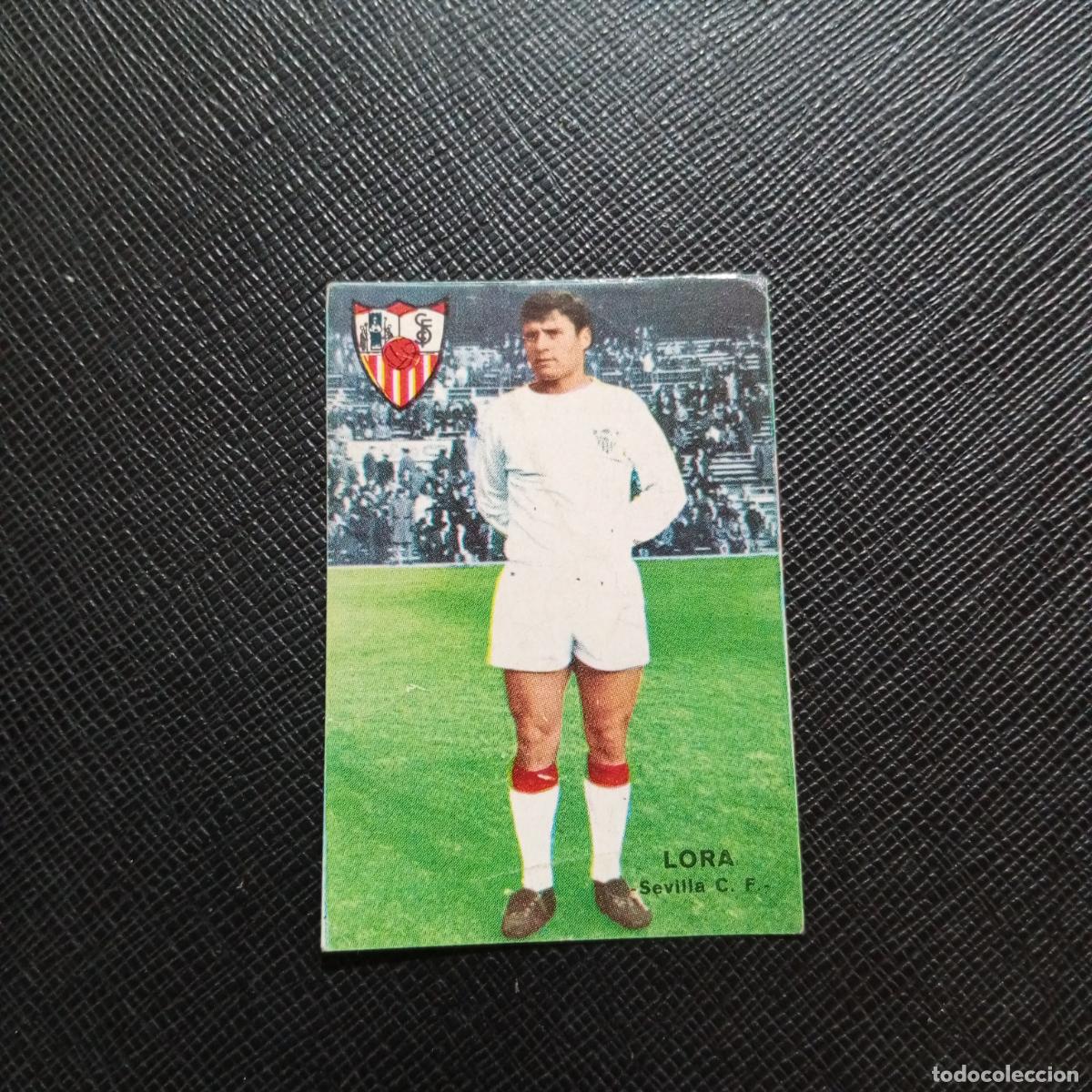 Cromos de f&uacute;tbol: LORA SEVILLA FHER 1967 1968 CROMO FUTBOL 67 68 LIGA - SIN PEGAR - A99 PG14