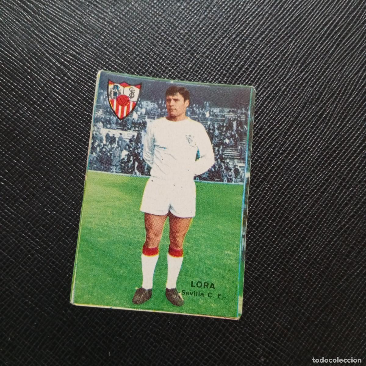 Cromos de f&uacute;tbol: LORA SEVILLA FHER 1967 1968 CROMO FUTBOL 67 68 LIGA - SIN PEGAR - A99 PG16