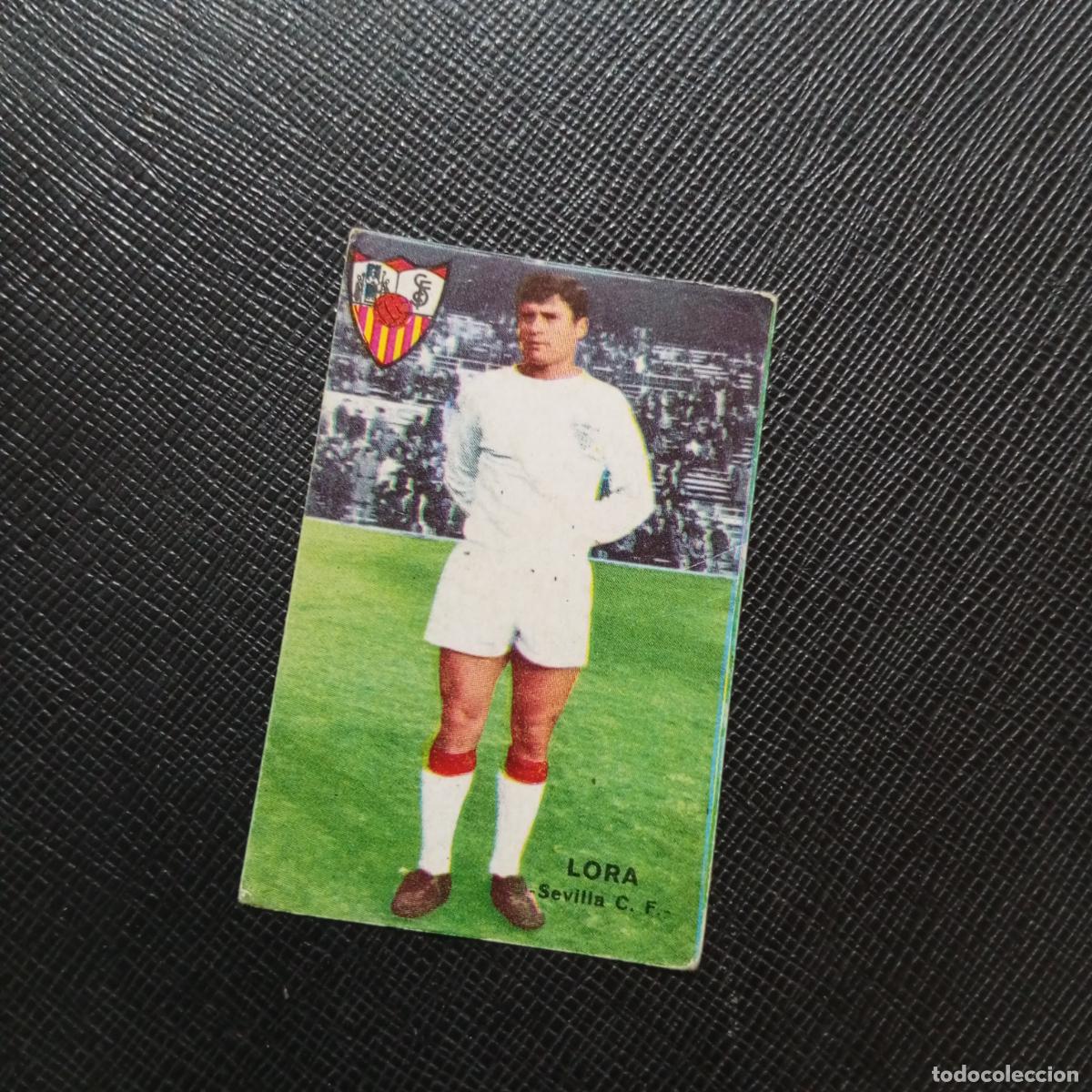 Cromos de f&uacute;tbol: LORA SEVILLA FHER 1967 1968 CROMO FUTBOL 67 68 LIGA - SIN PEGAR - A99 PG16 B