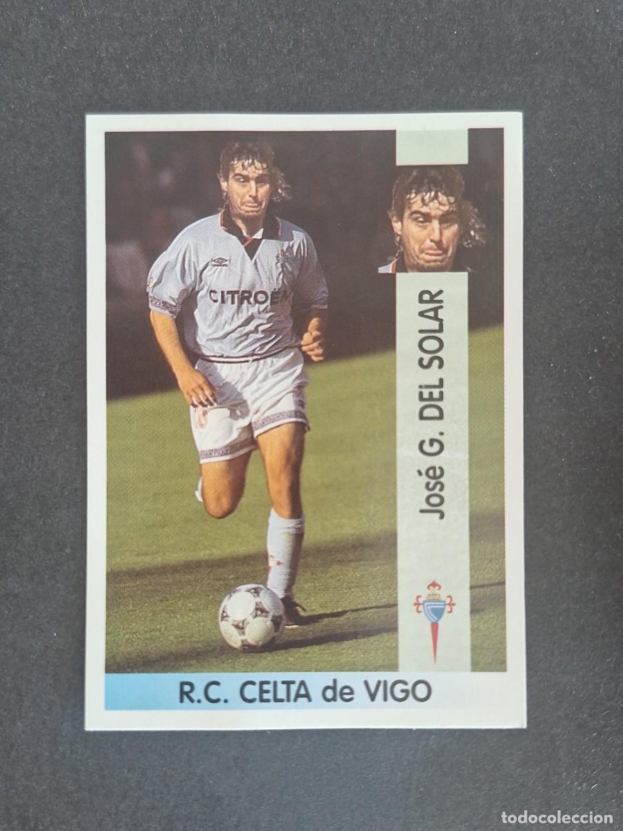 Cromos de f&uacute;tbol: L2 DEL SOLAR CELTA DE VIGO 168 PANINI LIGA 1996 1997 96 97 NUNCA PEGADO SIN PEGAR