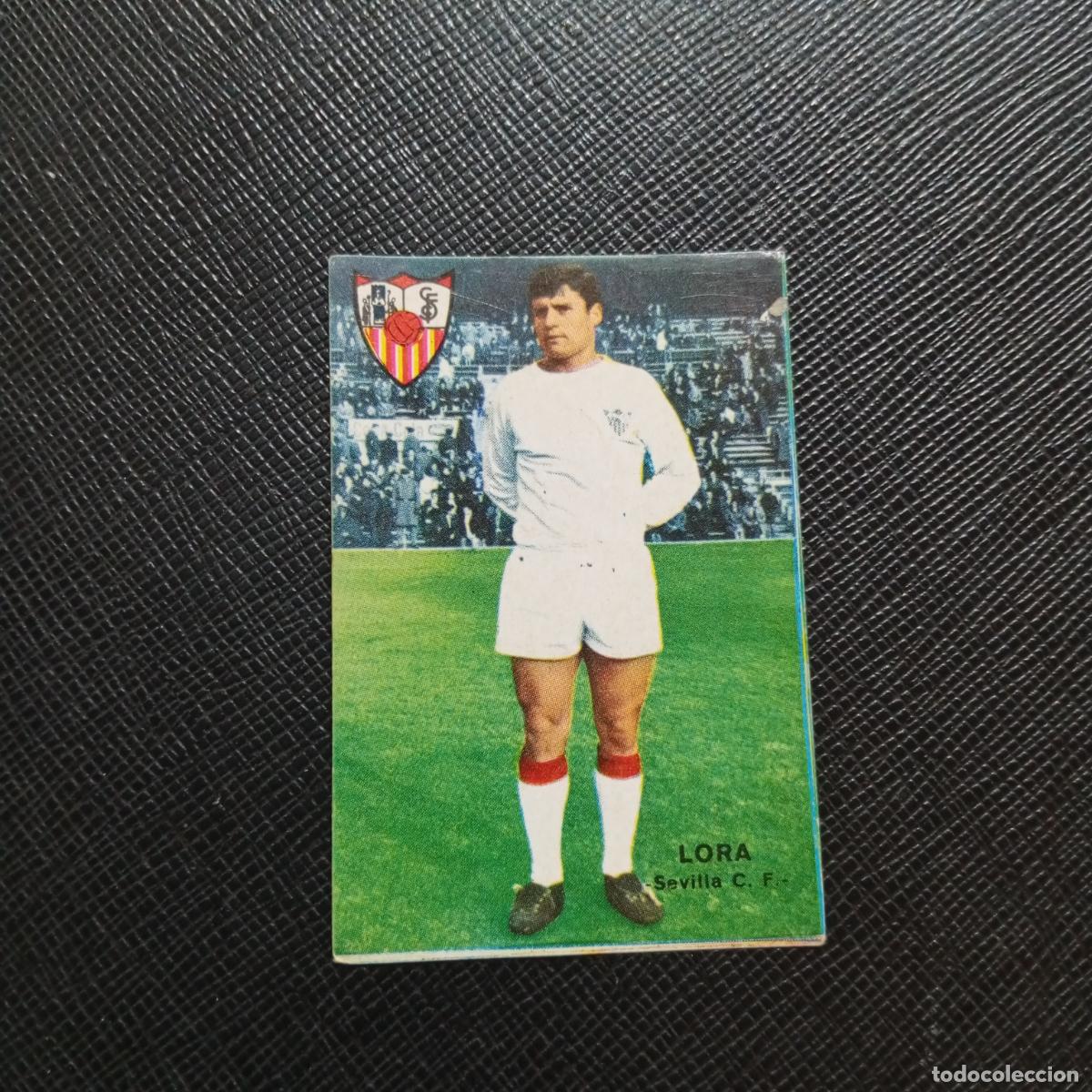 Cromos de f&uacute;tbol: LORA SEVILLA FHER 1967 1968 CROMO FUTBOL 67 68 LIGA - SIN PEGAR - A99 PG18 B